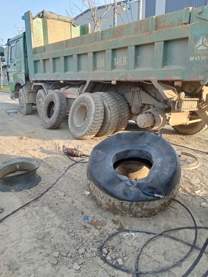 VÁ VỎ XE TẢI LONG AN